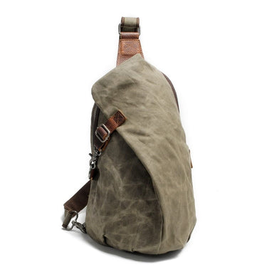 mochilas pequeñas de hombre verde